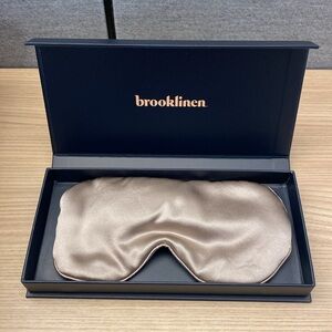 Brooklinen Driftwood Mulberry Silk Sleep Mask